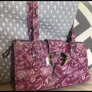 Snakeskin Guess Purse